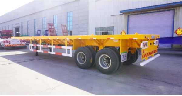 2 Axle Flatbed Trailer Truck for Sale - USD 9900