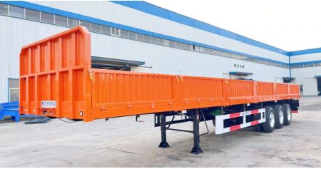 Tri Axle Sidewall Semi Trailer  will sent to Cameroon