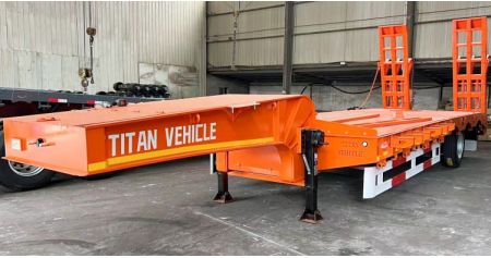 3 Axle Low Bed Trailer for Sale in Cameroon