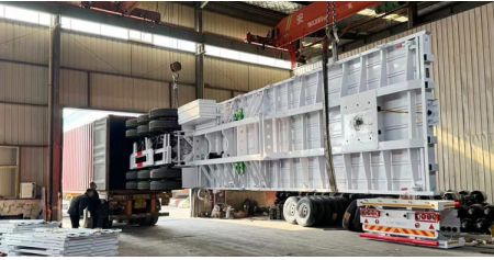 Tri Axle 40 Ft Flatbed Trailer will be sent to Cameroon