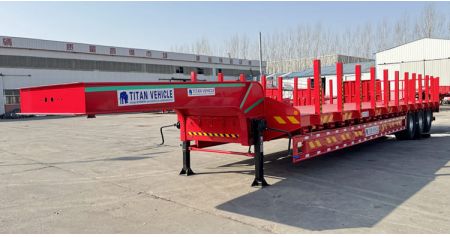 3 Axle Lowbed Trailer will be sent to Cameroon