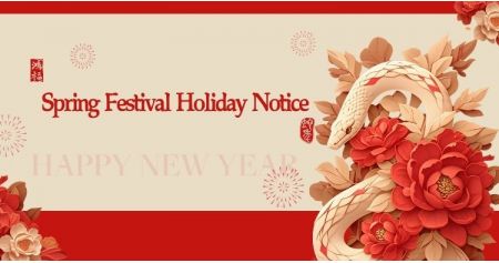 2025 Chinese New Year Holiday Notice
