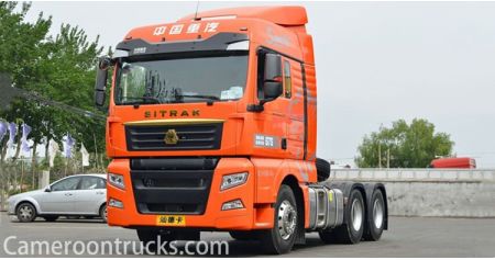 6x4 Used Sitrak G7 Truck Head is Ready to Cameroon