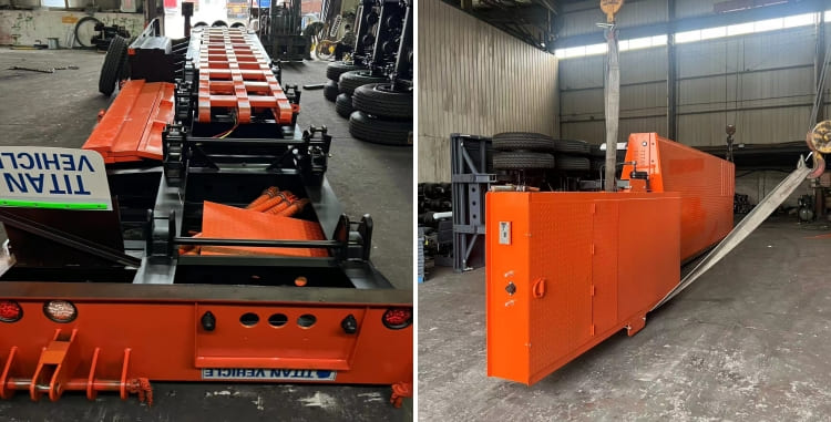 The advantages of a low bed trailer include