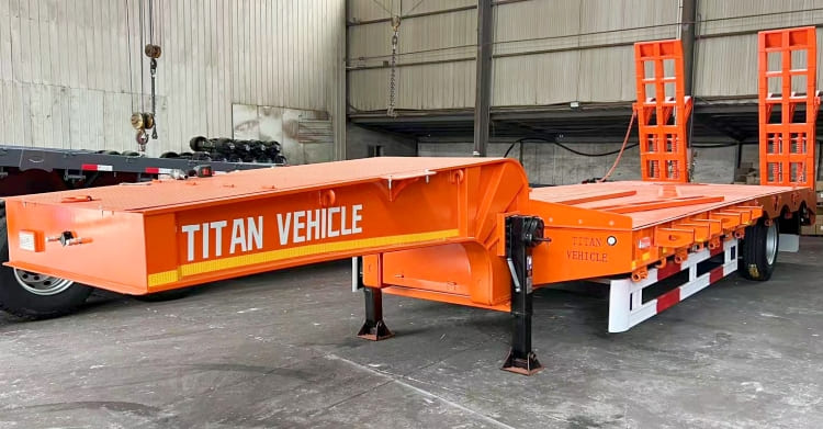 3 Axle Low Bed Trailer for Sale in Cameroon