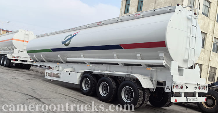 Tri Axle Fuel Tanker Trailer for Sale in Cameroon