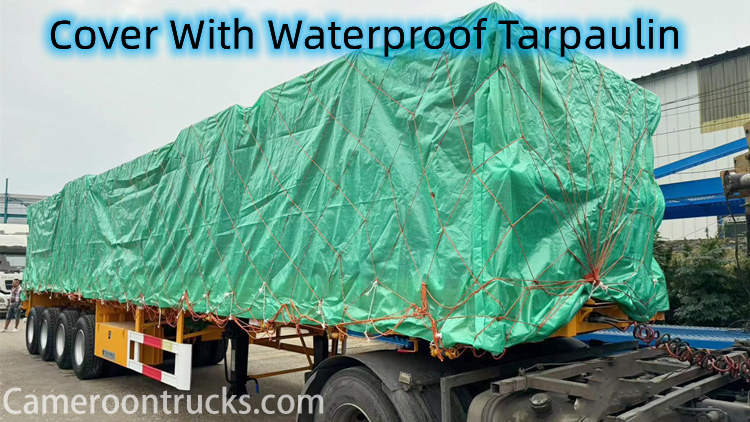 4 Axle 40 Foot Flatbed Trailer for Sale in Cameroon