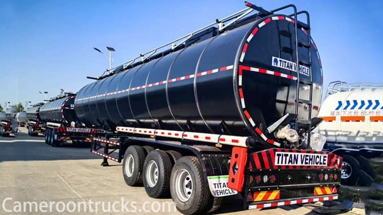 3 Axle Asphalt Oil Tanker Trailer Truck for Sale in Cameroon Tiko