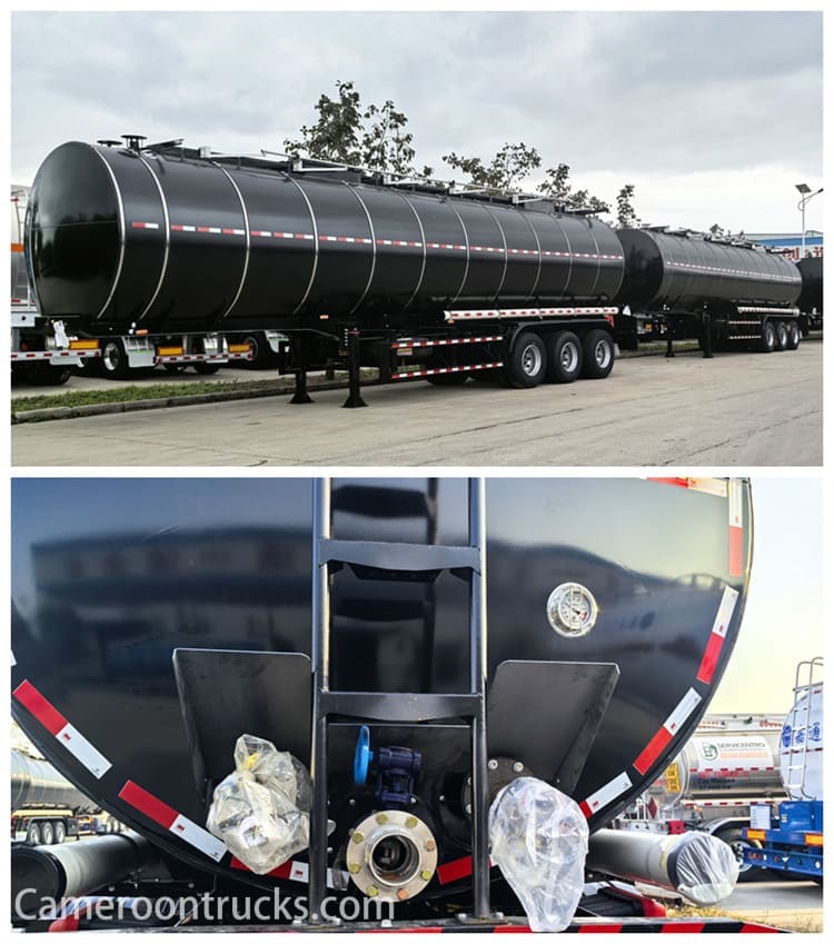 3 Axle Asphalt Oil Tanker Trailer Truck for Sale in Cameroon Tiko