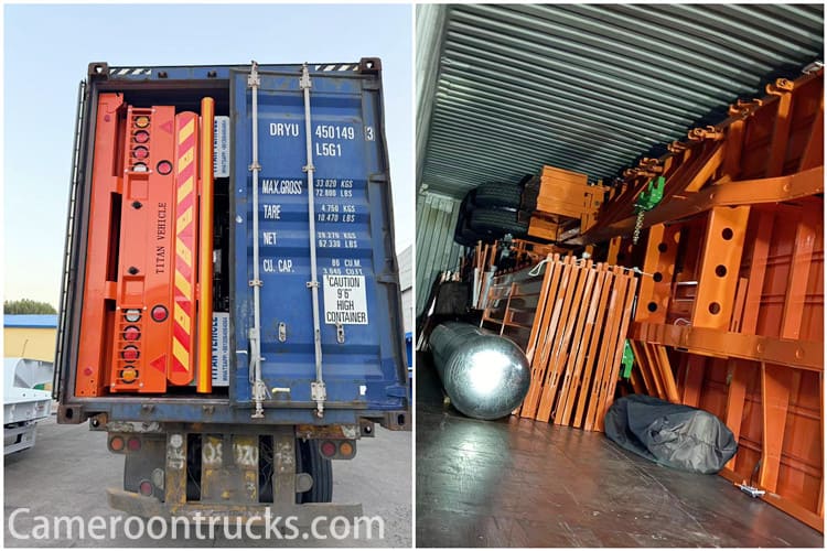 3 Axle Semi Cargo Trailer Side Boards Price in Cameroon