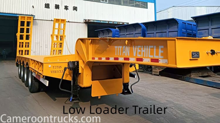 4 Axle Low Loader Trailer for Sale in Cameroon