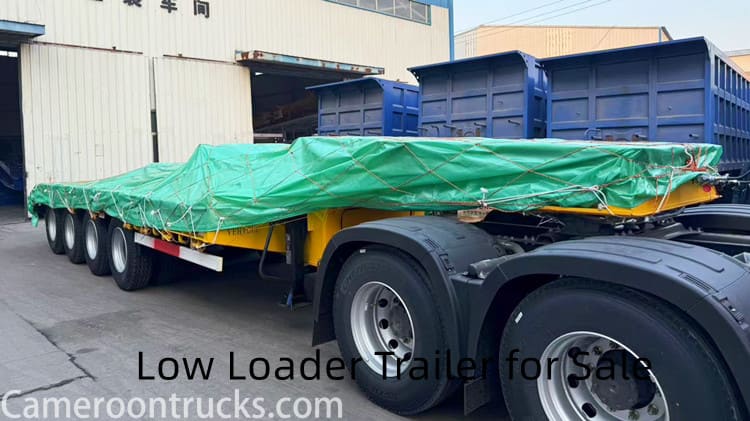 4 Axle Low Loader Trailer for Sale in Cameroon