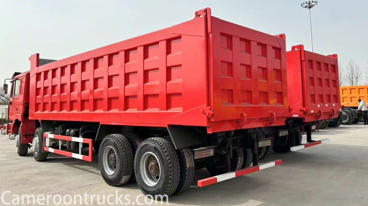 LHD Used Shacman F3000 Dump Truck 8x4 for Sale in Cameroon