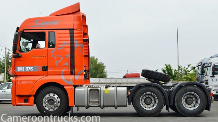 6x4 Used Sitrak G7 Truck Head for Sale in Cameroon