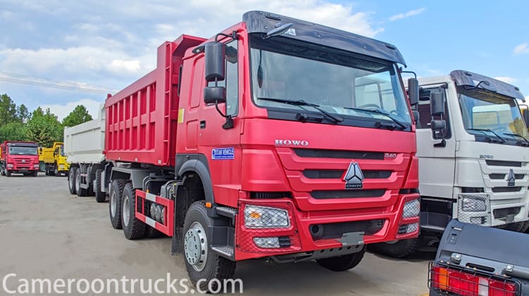 6x4 Used Howo Dump Truck 2023 for Sale in Cameroon