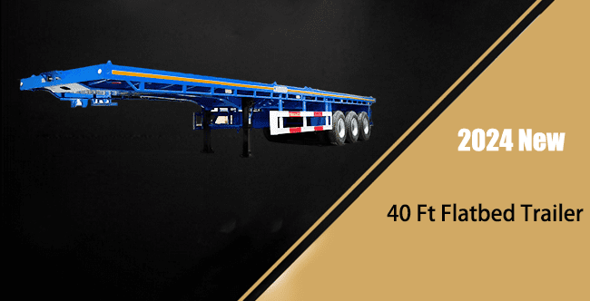 2024 new flatbed trailer in cameroon