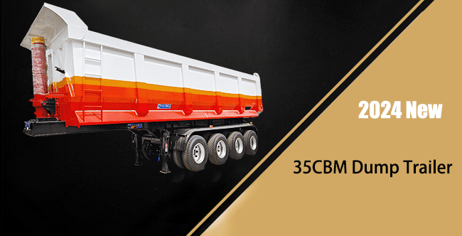 35cbm dump trailer in cameroon