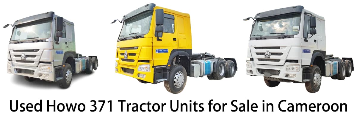 Used Howo Trucks Tractor Units for Sale in Cameroon