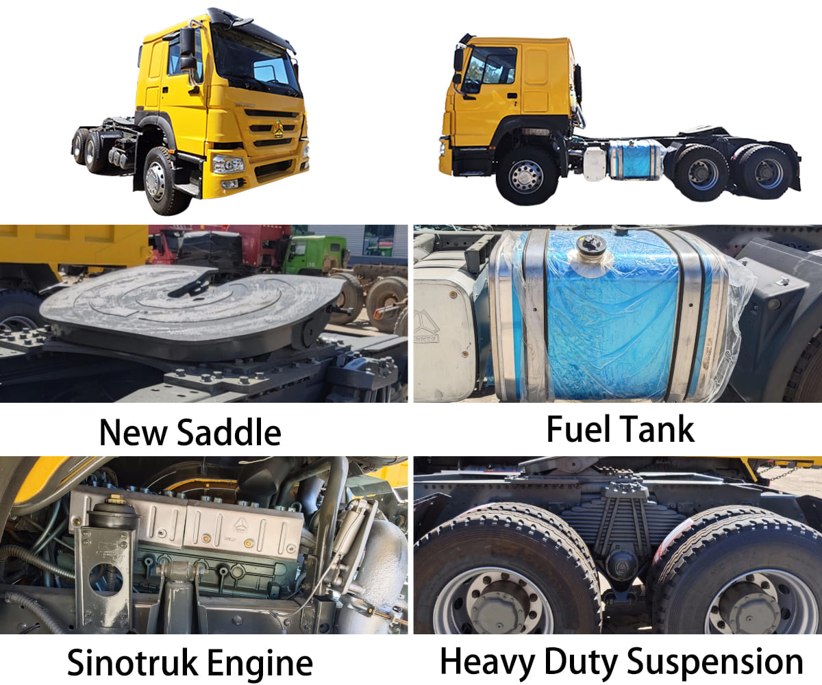Used Howo Trucks Tractor Units for Sale in Cameroon