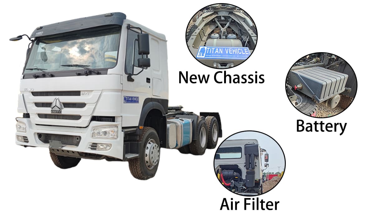 Used Howo Trucks Tractor Units for Sale in Cameroon