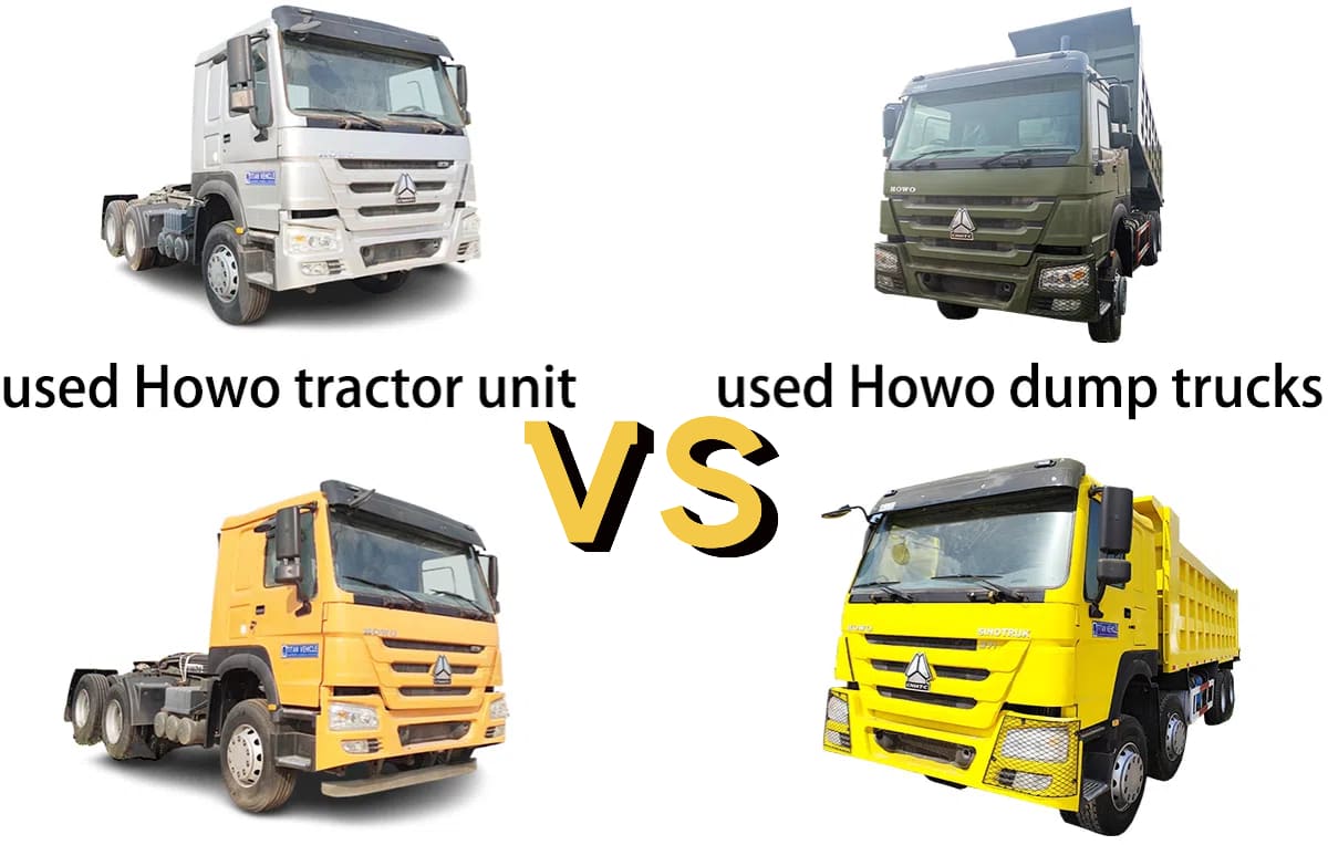 Used Howo Trucks Tractor Units for Sale in Cameroon