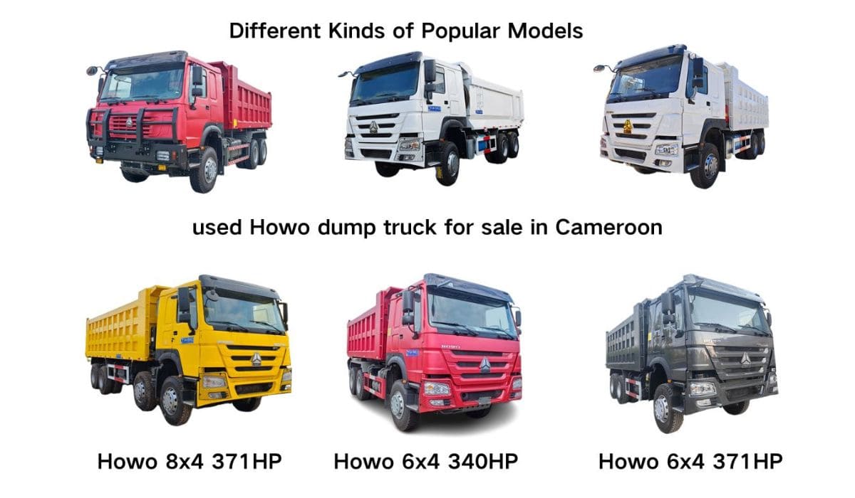 Buy Used Howo Dump Truck for Sale in Cameroon