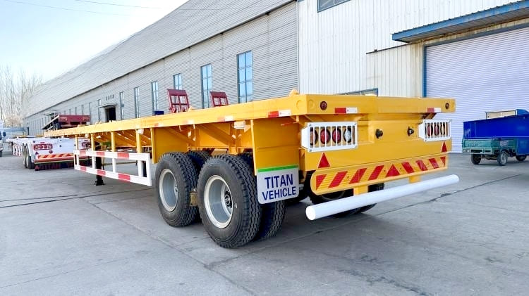 2 Axle Flatbed Trailer Price for Sale in Cameroon