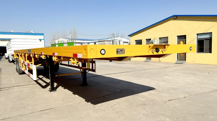 2 Axle Flatbed Trailer Price for Sale in Cameroon
