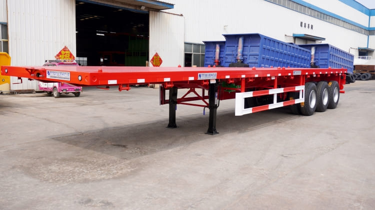 3 Axle 40Ft Trailer for Sale | Flatbed Trailer Prices in Cameroon