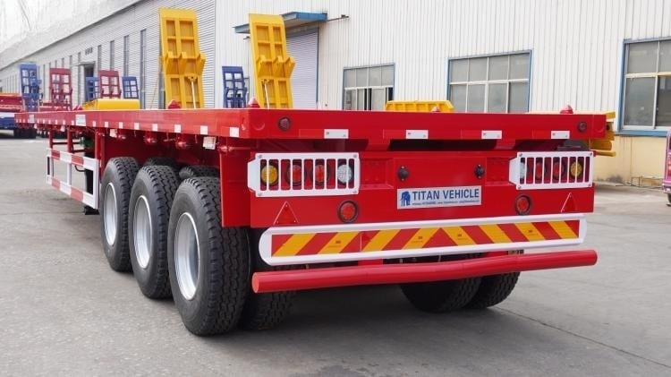 3 Axle 40Ft Trailer for Sale | Flatbed Trailer Prices in Cameroon