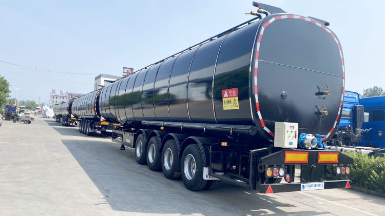 4 Axle Stainless Steel Tanker Truck Trailer Price for Sale in Cameroon