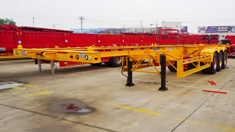 WWW Cimc Com | 40 Foot Shipping Contanier Trailer for Sale in Cameroon