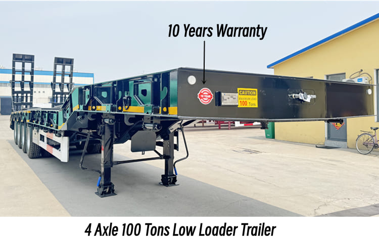 4 Axle Low Loader Trailer for Sale in Cameroon Douala