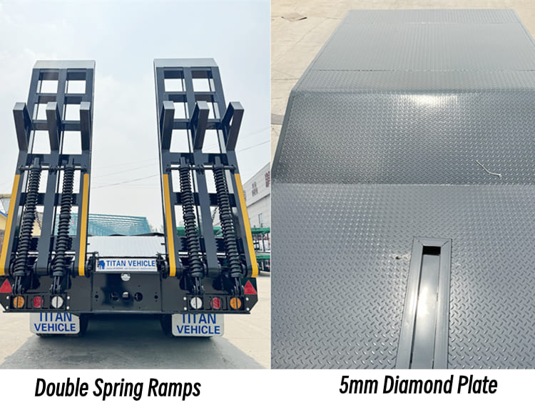 4 Axle Low Loader Trailer for Sale in Cameroon Douala