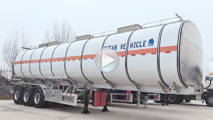 50000 Liters Aluminum Diesel Fuel Tanker Price in Cameroon Douala