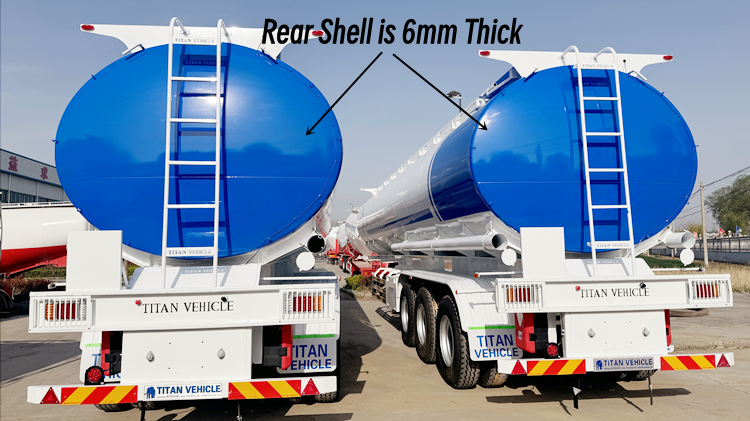 Tri Axle 45000 Liters Petrol Tanker Trailer for Sale Price in Cameroon
