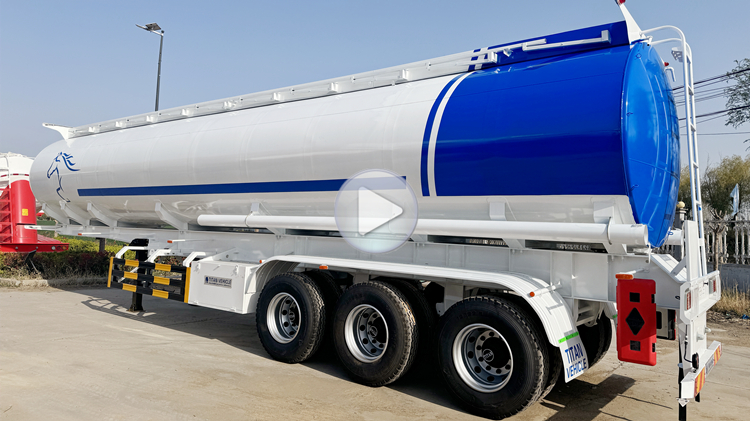 Tri Axle 45000 Liters Petrol Tanker Trailer for Sale Price in Cameroon