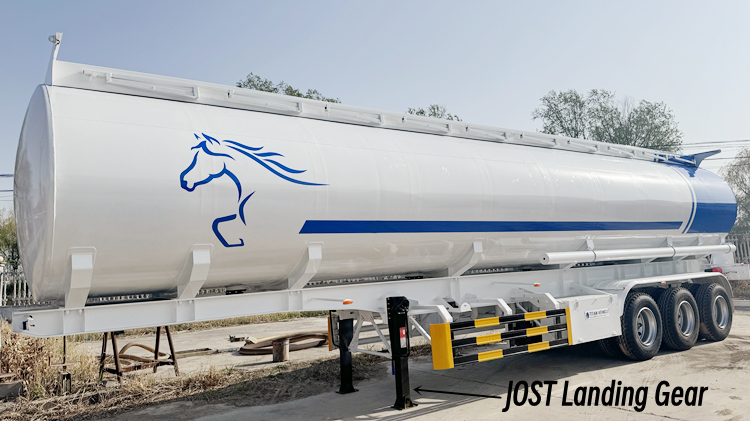 Tri Axle 45000 Liters Petrol Tanker Trailer for Sale Price in Cameroon 