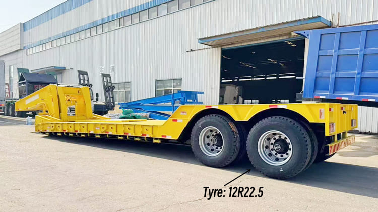 Lowboy Trailer - 2 Axle 50 Ton Lowboy Truck Trailer for Sale Price in Cameroon