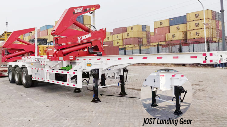 37 Tons Side Lifter Container Truck Price in Cameroon Douala