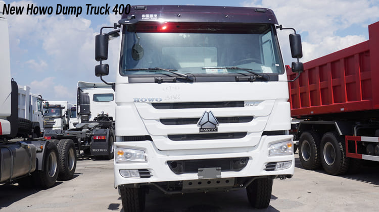 Howo 400 New Howo Dump Truck for Sale Price 6x4 in Cameroon