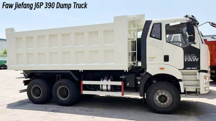 Faw Dump Truck J6P 390 for Sale in Cameroon 