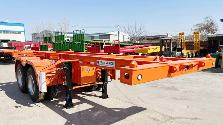 20 Ft Shipping Container Chassis for Sale in Cameroon 