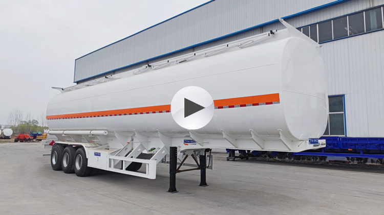 3 Axle 45000 Liters Fuel Tanker