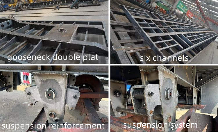 3 Axle Flatbed Truck Trailer For Sale in Cameroon Douala