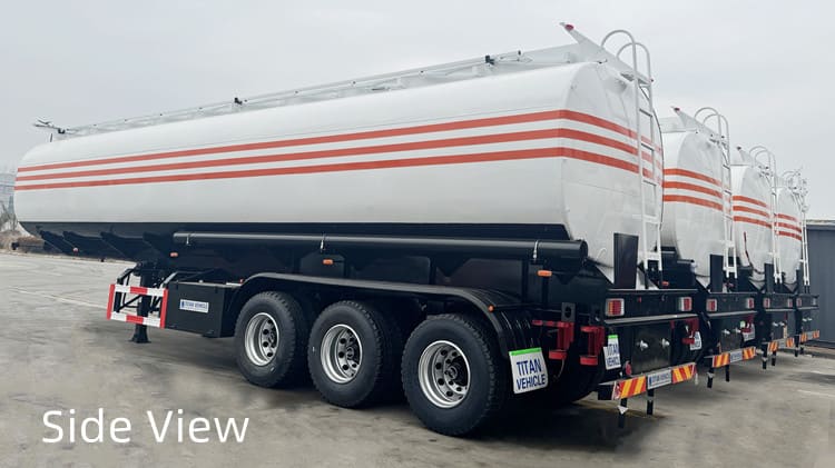 Tri Axle 40000 Liters Petrol Fuel Tanker Price for Sale in Cameroon Tiko