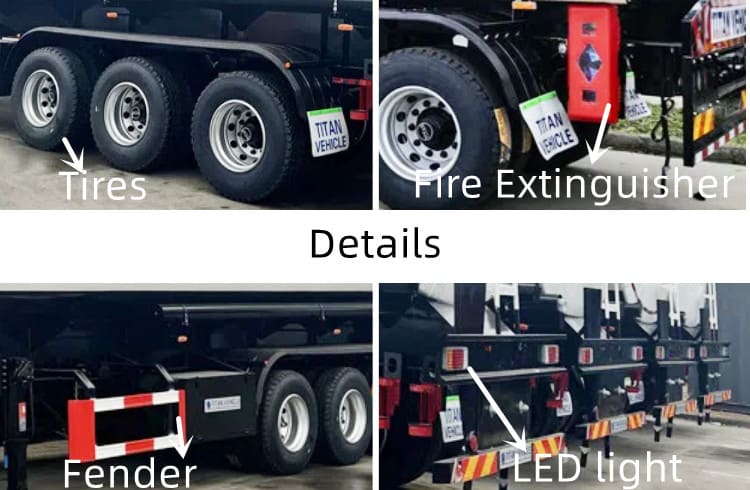 Tri Axle 40000 Liters Petrol Fuel Tanker Price for Sale in Cameroon Tiko