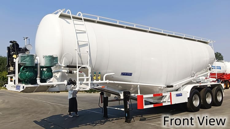 3 Axle 30 CBM Dry Bulk Trailer for Sale in Cameroon Yaounde
