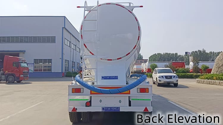 3 Axle 30 CBM Dry Bulk Trailer for Sale in Cameroon Yaounde