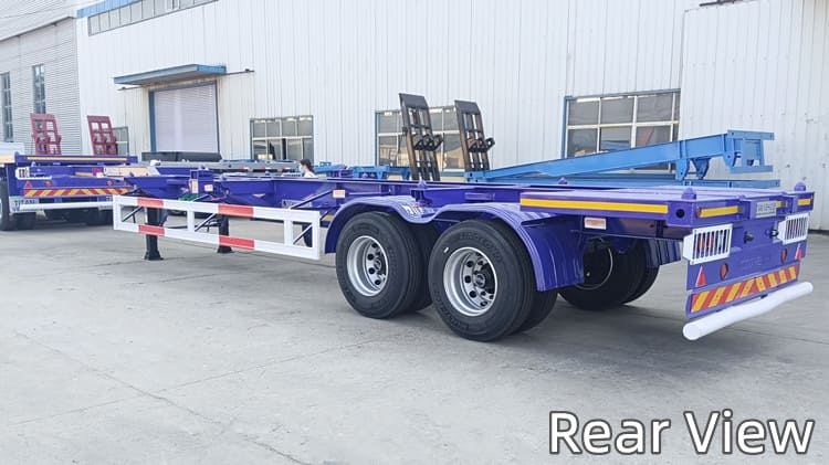 2 Axle 40 Ft Container Chassis for Sale in Cameroon Kribi